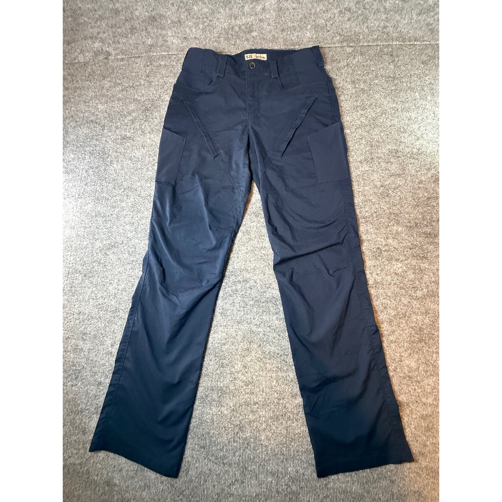 5.11 Tactical Mens Navy Blue Cargo Utility Work Pants 30x32 Straight Leg